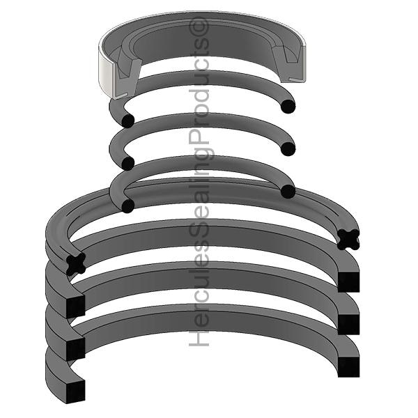 Hyster - After Market Parts Hydraulic Cylinder Repair Kit- OK-STEERING GEAR SEAL KIT 314993 - main